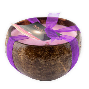 Bungalow Glow "Sweet Hawaiian Plumeria" Coconut Shell Soy Candle