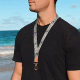 Shaka Tribe Strength - Black Long Lanyard