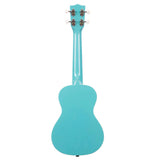 Kala Blue Candy Shop Concert Ukulele- Back View