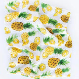  Little Unicorn "Pineapple" Cotton Muslin Swaddle Blanket