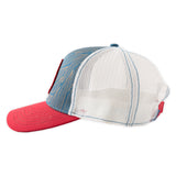 Polynesian Cultural Center "Renegade Target" Tri-Color Ball Cap- Left Side View