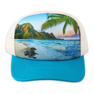 Polynesian Cultural Center “Natural Skies” Ball Cap- Blue