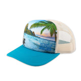 Polynesian Cultural Center “Natural Skies” Ball Cap- Blue