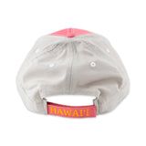 Polynesian Cultural Center "Palm Tree" Ball Cap- Back View of Adjustment Band with Hawaii Lettering