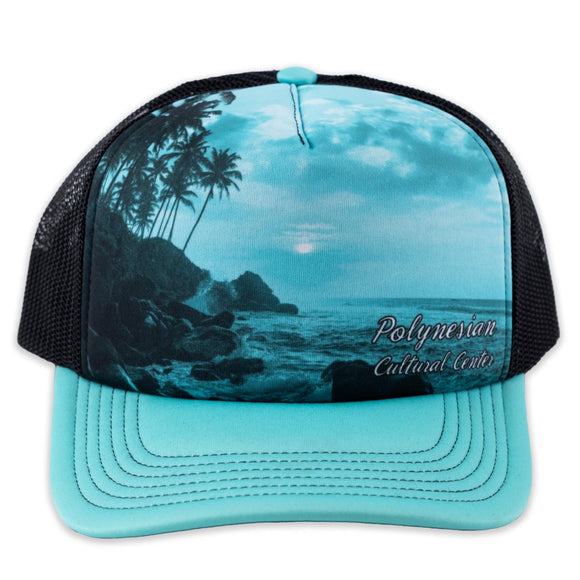 “Island Sunset” Polynesian Cultural Center Trucker Cap