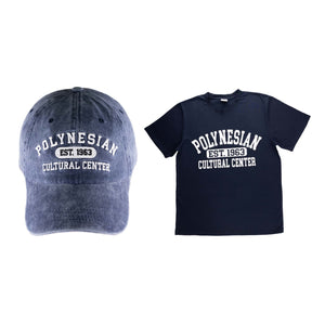 PCC "Established 1963" Cap and Tee Shirt Set- Navy/Navy