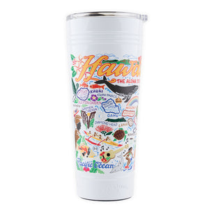 Catstudio-Hawaiian-Isles-White-Tumbler--24-oz