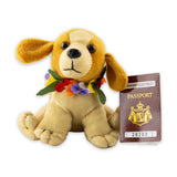 Hawaiian Collectables "Poi Dog 2" Plush with passport