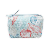 Mahogany "She Saw SeaShells" Cosmetic Bag