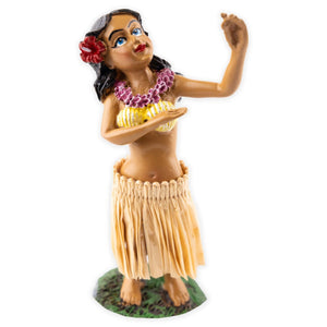 Sweet KeAloha Mini Hula Dashboard Bobble Doll- 4''