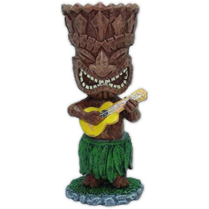 Dashboard Tiki With Ukulele Bobble Doll