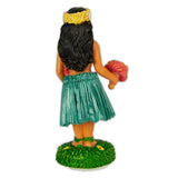 "Kinohe" Hula Girl with Uli Uli Dashboard Bobble Doll