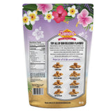 Diamond Bakery Hawaiian Coconut Cookies- Back Panel and Nutrition Facts