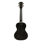 Kala Doghair Salt & Pepper Mahogany Tenor Ukulele- Back View