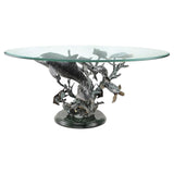 "Dolphin Seaworld" Modern Coffee Table by San Pacific International