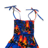 Dress Girl Volcano Royal - The Hawaii Store