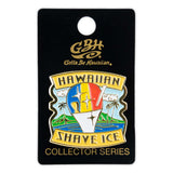 Enameled Metal Hawaiian Shave Ice Souvenir Pin