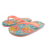 Earth Nymph Girls "Under the Sea Mermaid" Flip Flops Side View