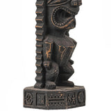 Ku,  Hawaiian "God of Money" Tiki - Side View