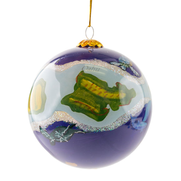 Hand-Painted-Hawaiian-Islands-Glass-Christmas-Ornament.