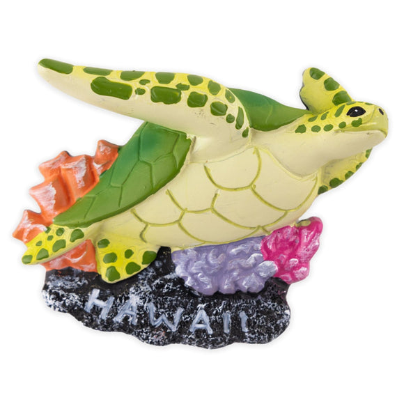 Hand-Painted-Honu-Reef-Refrigerator-Magnet