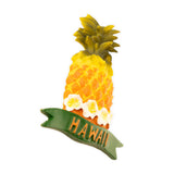 Hand-Painted Pineapple "Hawaii" Refrigerator Magnet