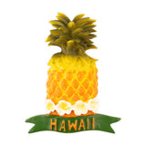 Hand-Painted Pineapple "Hawaii" Refrigerator Magnet