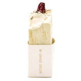 By Grace Decor Signature "Rose Geranium" Soap- side view