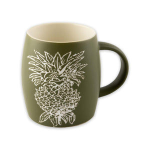 Hapa Home Green Pineapple Hot Beverage Mug - The Hawaii Store