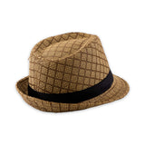 Fedora Style Short Brim Hat side view