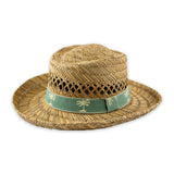 Panama Straw Hat with Palm Tree Band