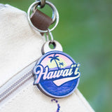 Hawai'i Chenille Wooden Keyring-Fob