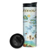 Hawaii Map Travel Cup 16oz - The Hawaii Store