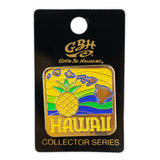 Hawaii Islands Pineapple Souvenir Pin