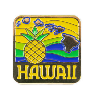 Hawaii Islands Pineapple Souvenir Pin