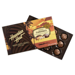 Hawaiian Host "Maui Caramacs" Chocolate & Caramel Macadamia Nuts, 6-Ounce