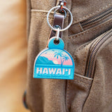 Hawaiian Sherbet Sky Wooden Keyring-Fob