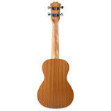 Hawaiian Island Creations Mahogany Concert Ukulele Back View