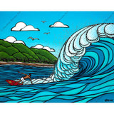 "Pipeline Style" Matted Print by Heather Brown - 11" x 14"