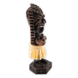 Hula Doll Dashboard Tiki, 4-Inch -Side View