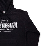 "Authentic Polynesian Cultrural Center" Hoodie- Charcoal Black