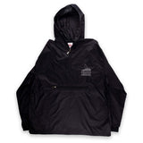 Polynesian Cultural Center Rain Jacket with Zipper Pouch- Black