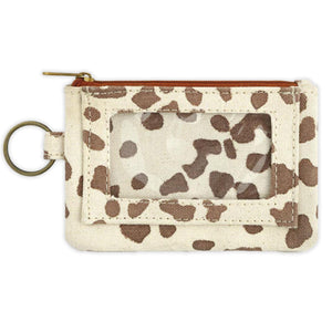 JOYN Cotton Camel Spots ID Holder 