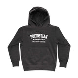 PCC "EST 1963" Jacket Youth Hoodie- Charcoal  with White Screen Print