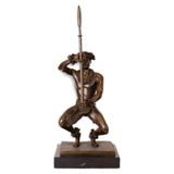 "Kekoa" Bronze Statuette by Kim Taylor Reece