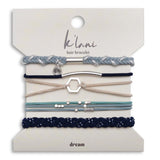 K'lani "Dream" Wrist and Hair Bracelets Set- 5 Pieces