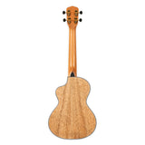 Kala-All-Solid-Curly-Mango-Metropolitan_-Cutaway-Tenor-Ukulele- Back View