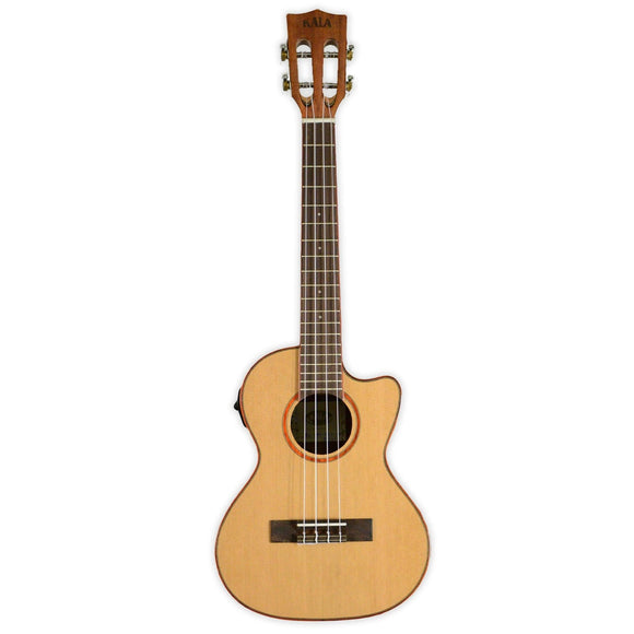 Kala Tenor Ukulele - Cedar Top Acacia Cutaway with Equalizer