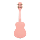 Kala Ukadelic Flamingo Soprano Ukulele- back view