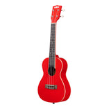 Kala Apple Red Candy Shoppe Concert Ukulele- Side View